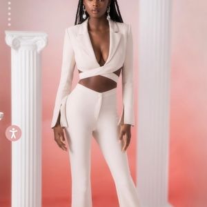 COPY - Oh Polly Jacinta Trousers and Meraki Blazer Set BNWT - never worn!